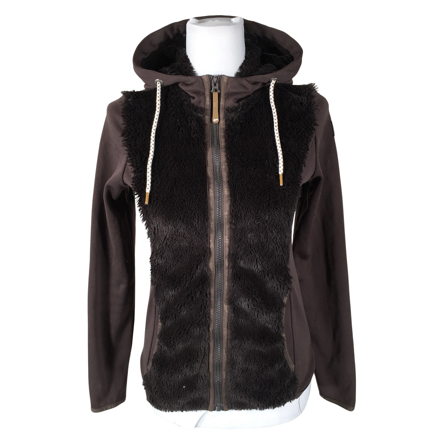 Unisex Icepeak - Fleece jacket, size 34 - Brown (1)