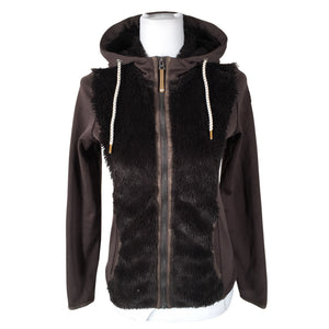 Unisex Icepeak - Fleece jacket, size 34 - Brown (1)