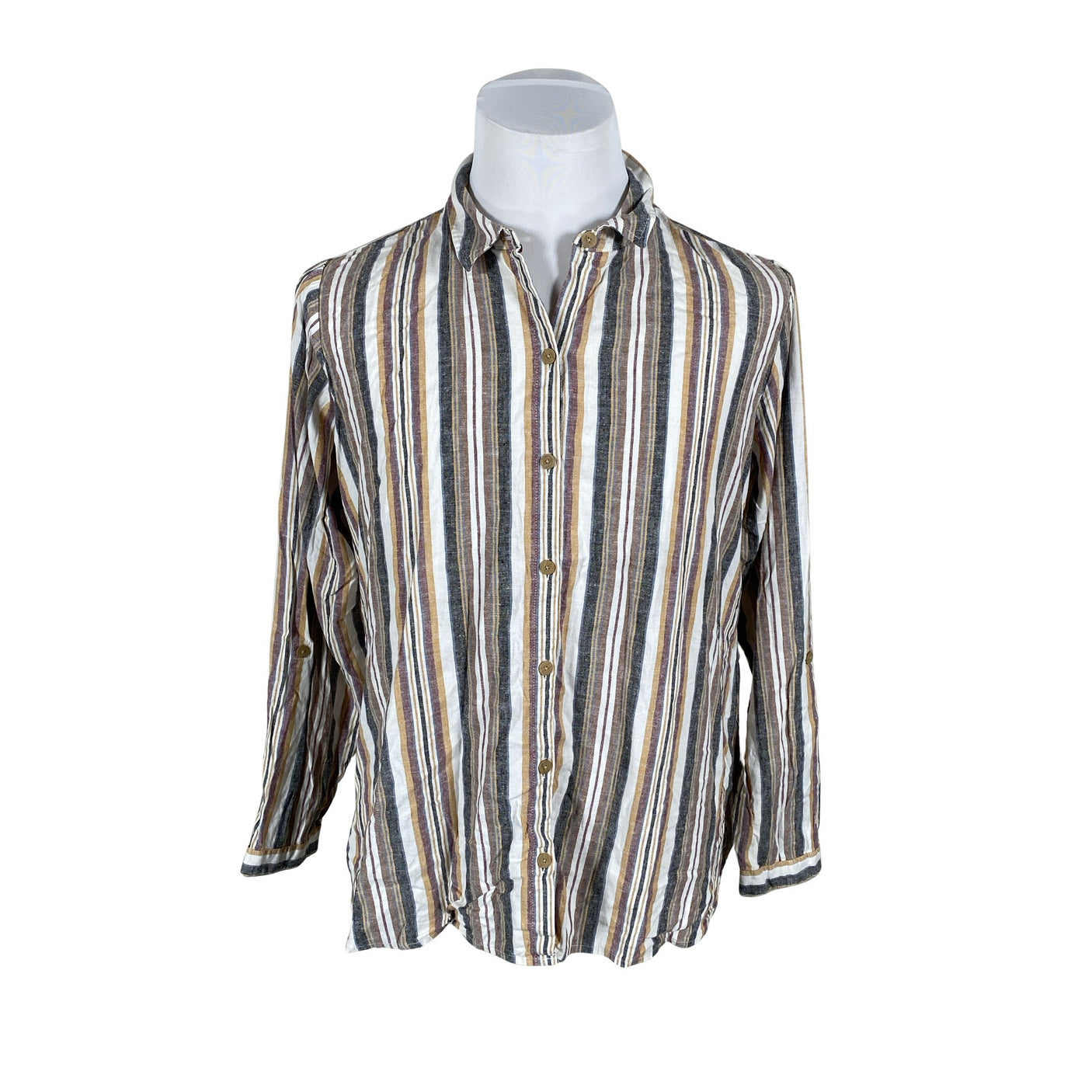 Unisex Sherpa - Collared shirt, size XL - Gray (1)