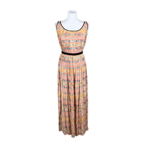 Unisex Silvian Heach - Maxi dress, size 34 - Light pink (1)