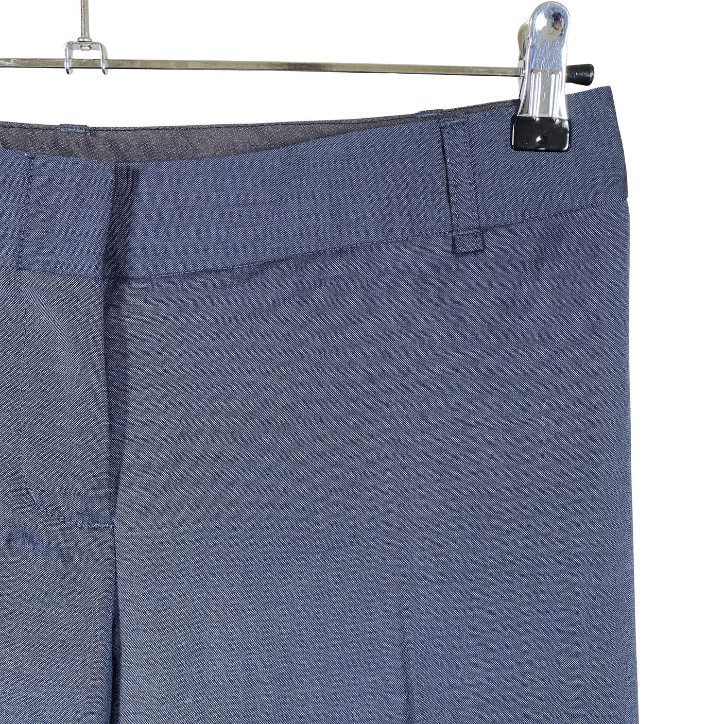 Unisex BCBG Maxazria - Straight leg trousers, size 38 - Gray (2)