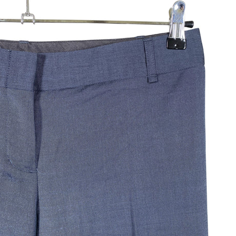 Unisex BCBG Maxazria - Straight leg trousers, size 38 - Gray (2)