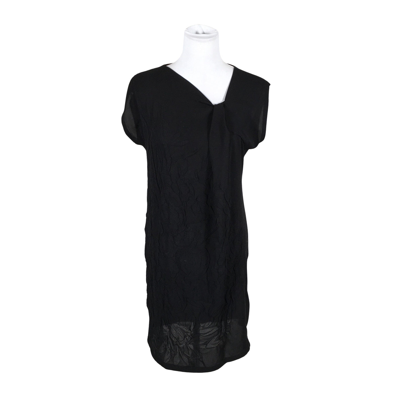 Unisex Desigual - Schiffon dress, size 40 - Black (1)