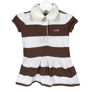 Unisex Gap - Pique dress, size 80 - 86 - Brown (1)