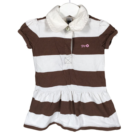 Unisex Gap - Pique dress, size 80 - 86 - Brown ()