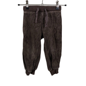 Unisex Lindex - Tricot pants, size 80 - 86 - Brown (1)