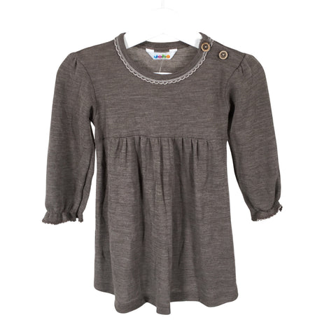 Unisex Joha - Tricot dress, size 80 - 86 - Brown ()