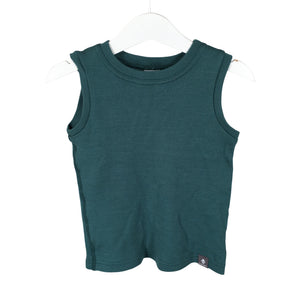 Unisex Breden - Tricot tank top, size 110 - 116 - Green (1)