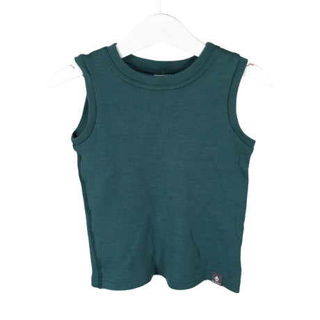 Unisex Breden - Tricot tank top, size 110 - 116 - Green ()