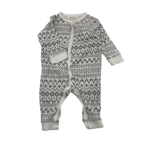Unisex Newbie - Overalls, size 62 - 68 - Gray (1)