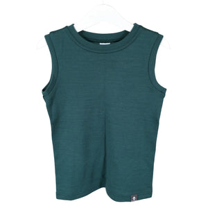 Unisex Breden - Tricot tank top, size 122 - 128 - Green (1)