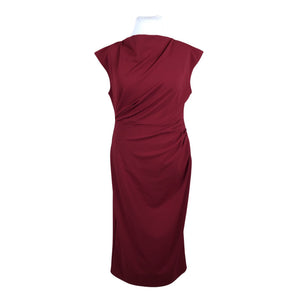 Unisex Anna Field - Tricot dress, size 42 - Wine red (1)
