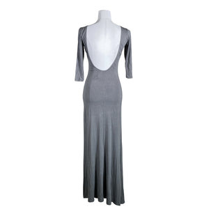 Unisex Topshop - Maxi dress, size 36 - Gray (2)