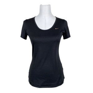 Unisex Nike - Sports shirt, short sleeve, size 36 - Black (1)