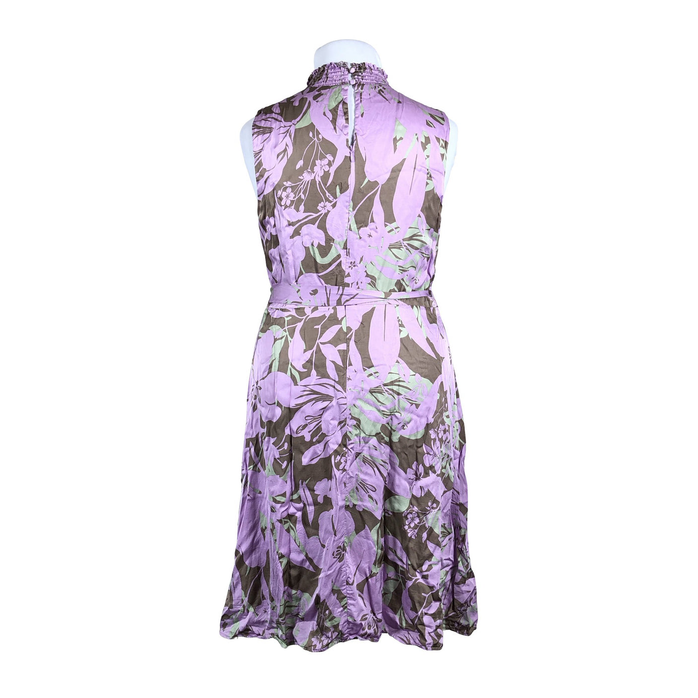 Unisex Esprit - Schiffon dress, size 44 - Violet (2)