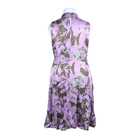 Unisex Esprit - Schiffon dress, size 44 - Violet (2)