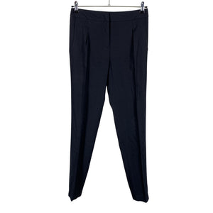 Unisex BCBG Maxazria - Straight leg trousers, size 38 - Black (1)