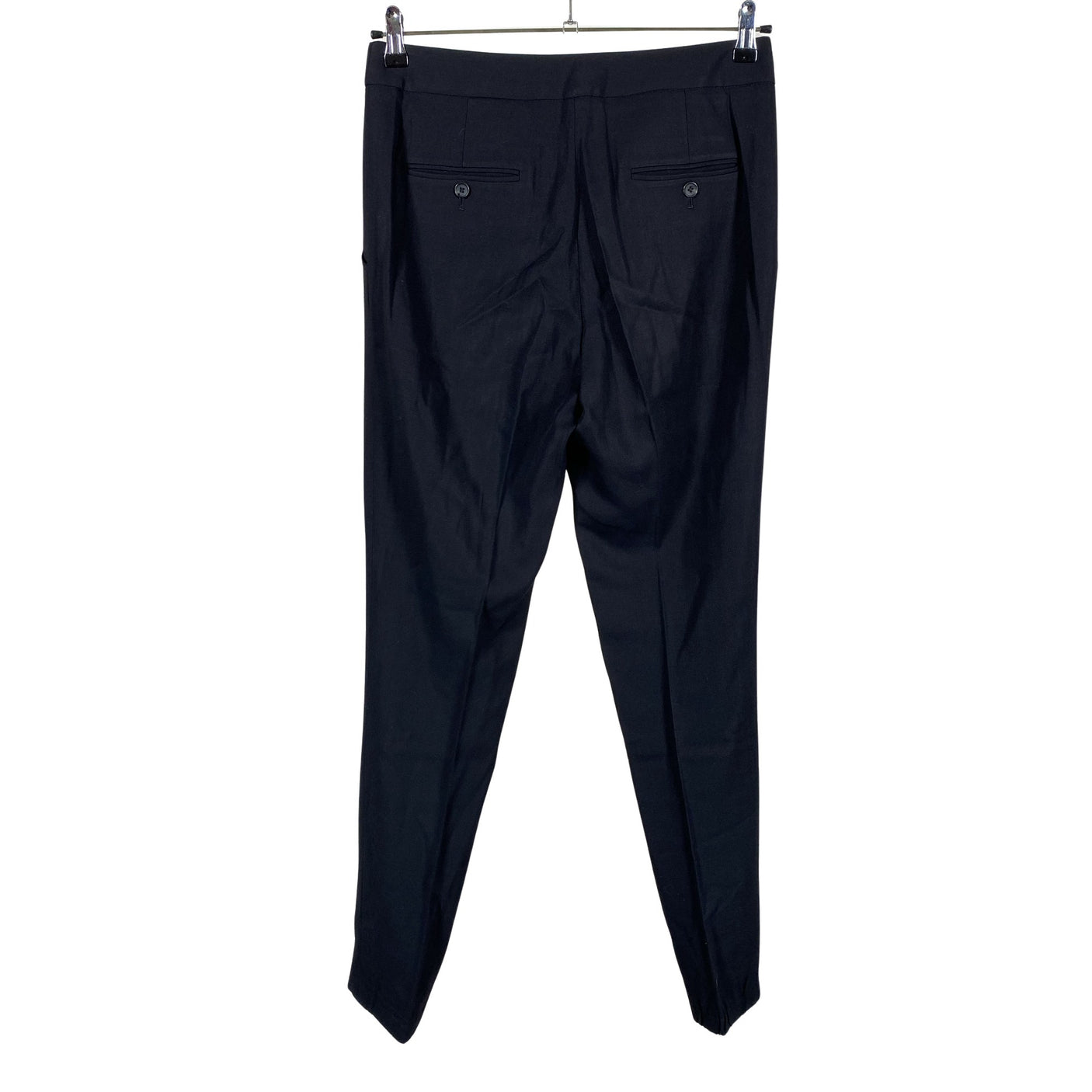 Unisex BCBG Maxazria - Straight leg trousers, size 38 - Black (3)