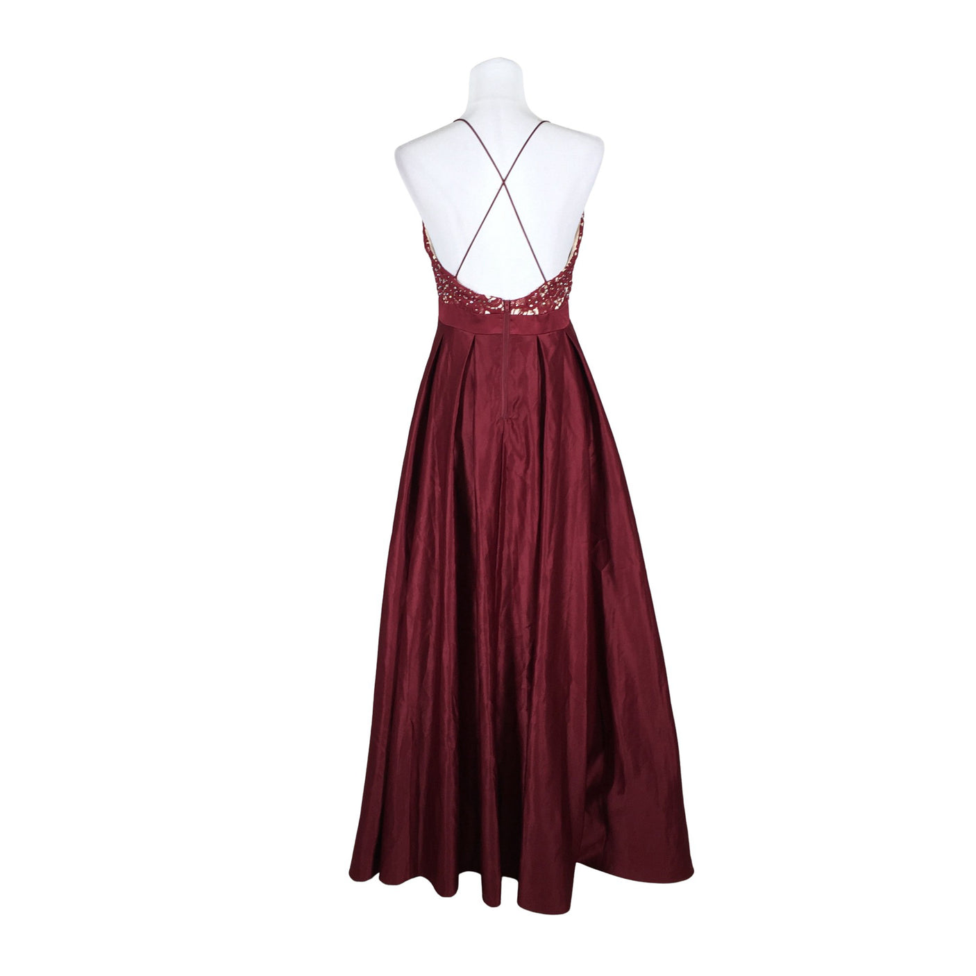 Unisex Eva & Lola - Evening dress, size 40 - Wine red (2)
