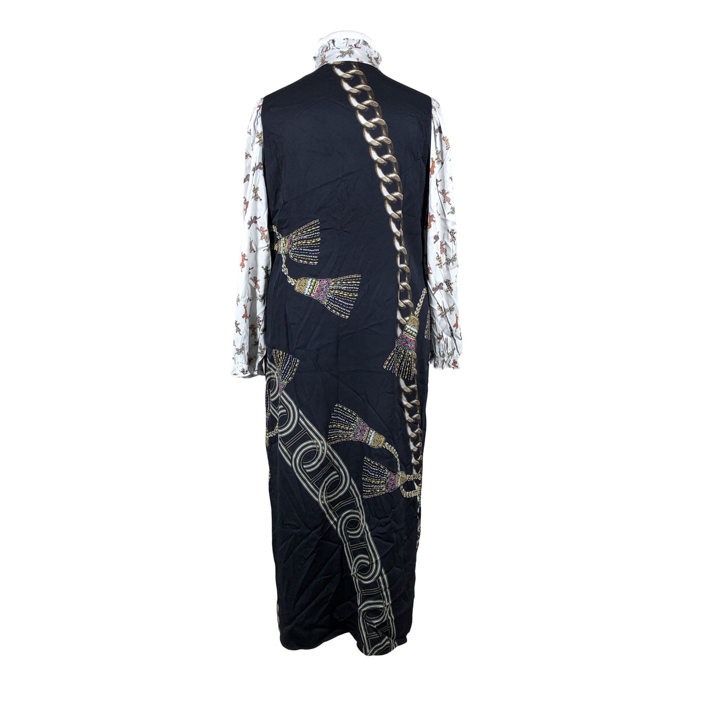 Unisex Mucho Gusto - Schiffon dress, size 42 - Blue (3)