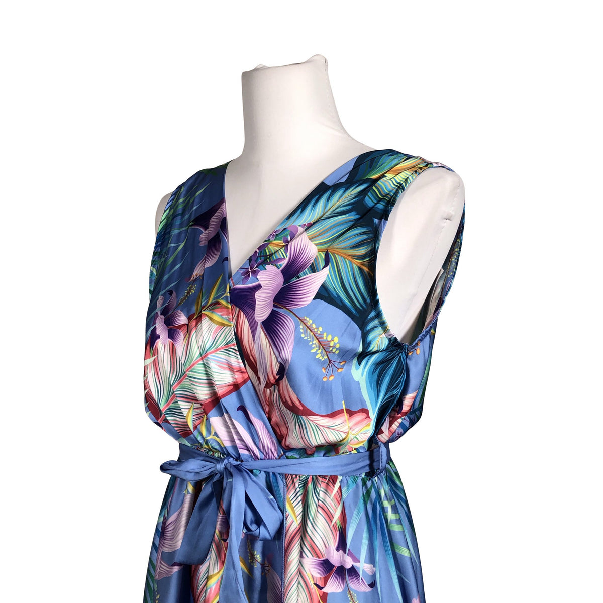 Unisex Carolina Cavour - Maxi dress, size 38 - Light blue (2)