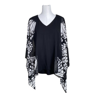 Unisex Joseph Ribkoff - Party shirt, size 40 - Black (1)