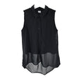 Unisex Lindex - Schiffon tunic, size 134 - 140 - Black ()