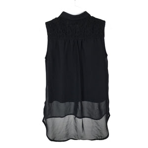 Unisex Lindex - Schiffon tunic, size 134 - 140 - Black (2)