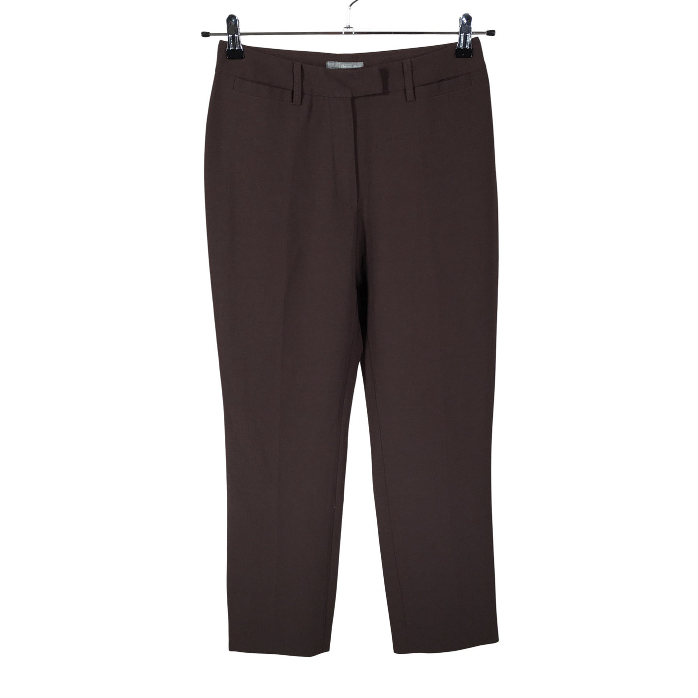 Unisex Claire.dk - Straight leg trousers, size 36 - Brown (1)