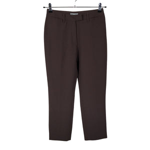Unisex Claire.dk - Straight leg trousers, size 36 - Brown (1)