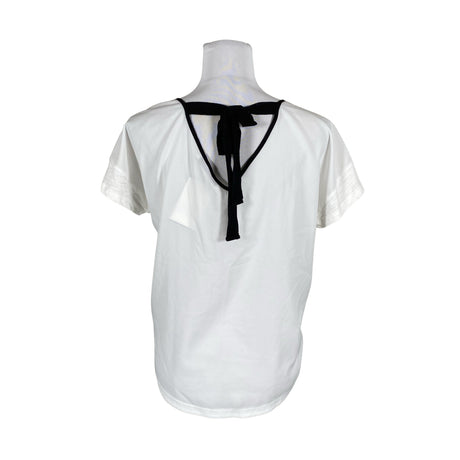 Unisex Ouì - Short-sleeved blouse, size 38 - White (2)