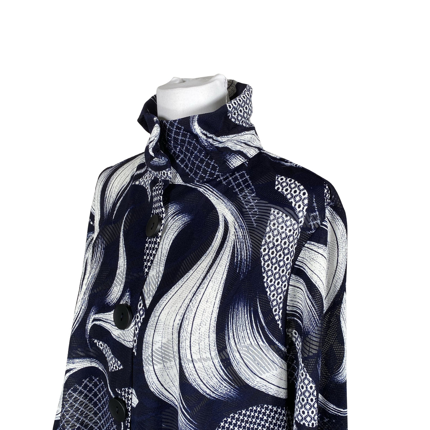 Unisex Joseph Ribkoff - Blouse, size 40 - Blue (3)