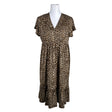Unisex Mama Licious - Tricot dress, size 40 - Brown ()