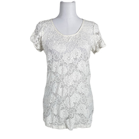Unisex Andiata - Short-sleeved blouse, size 40 - White ()