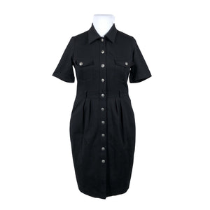 Unisex Andiata - Tricot dress, size 42 - Black (1)