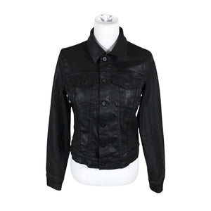 Unisex D-ID - Denim jacket, size 38 - Black (1)