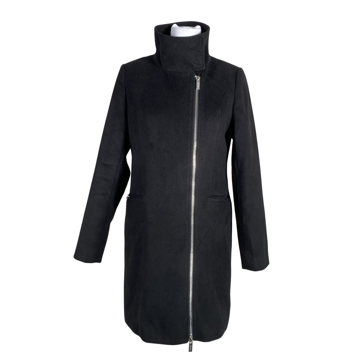 Unisex Crocker - Wool coat, size 38 - Black (1)