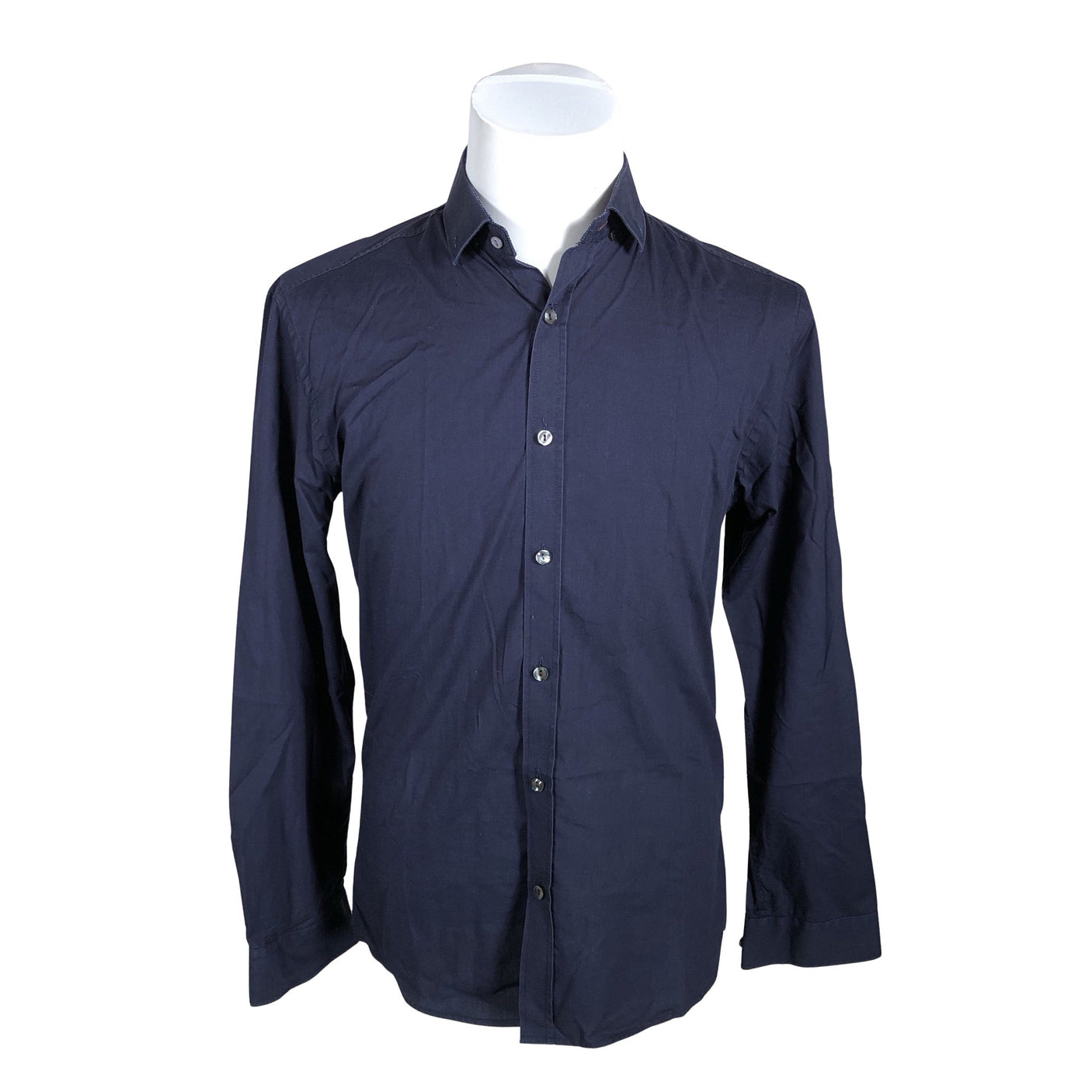 Unisex Selected - Collared shirt, size L - Blue (1)