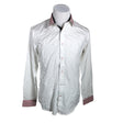 Unisex Petrifun - Collared shirt, size L - White ()