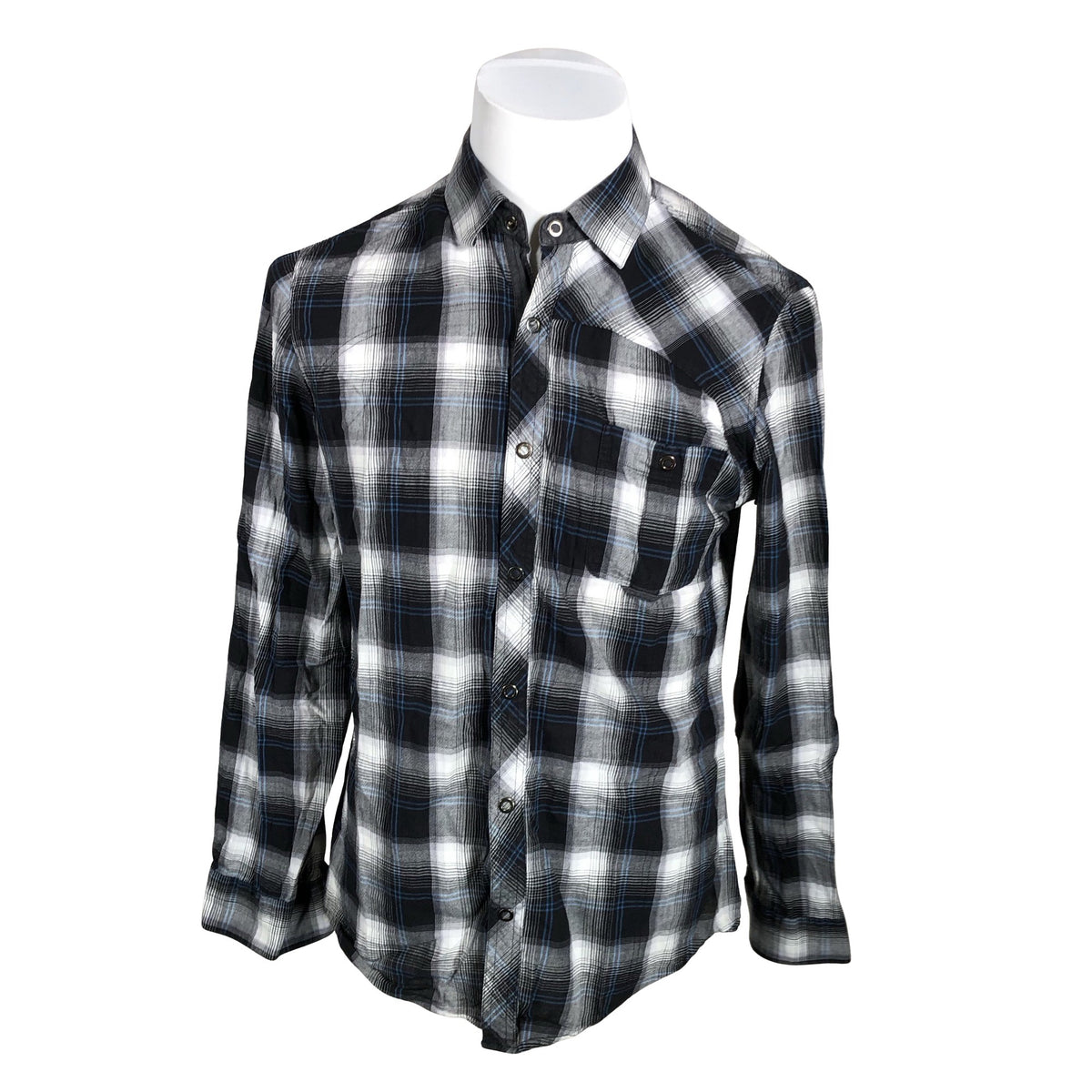Unisex River Island - Collared shirt, size L - Gray (1)