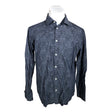 Unisex Selected - Collared shirt, size XL - Blue ()