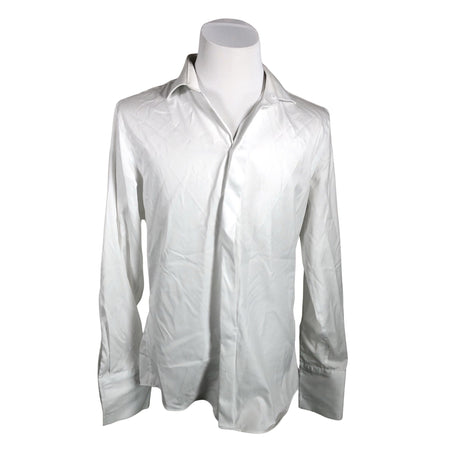 Unisex Petrifun - Collared shirt, size XL - White ()