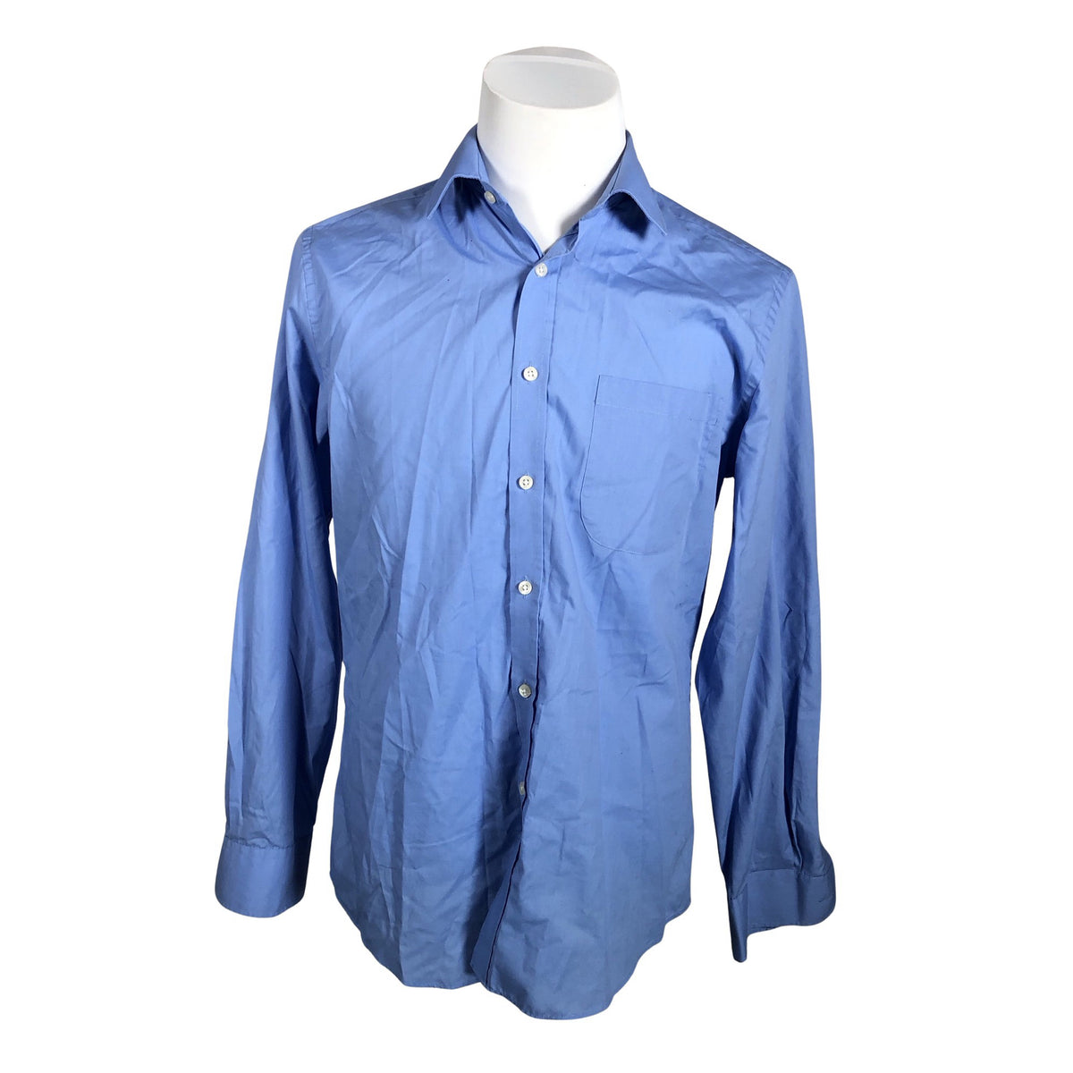 Unisex Marks&Spencer - Collared shirt, size L - Light blue (1)