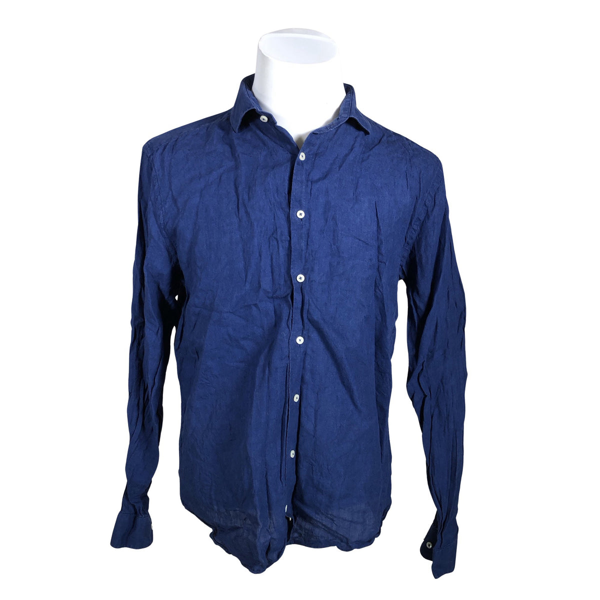 Unisex Riley - Collared shirt, size XL - Blue (1)