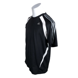 Unisex Adidas - Sports shirt, short sleeve, size M - Black (2)