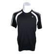 Unisex Adidas - Sports shirt, short sleeve, size M - Black ()