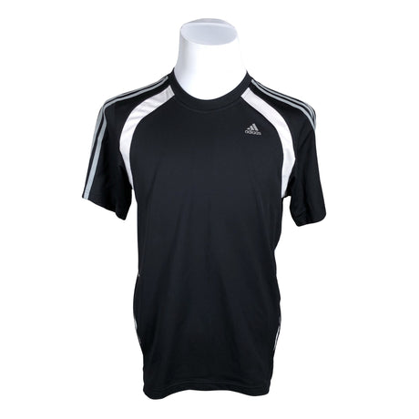 Unisex Adidas - Sports shirt, short sleeve, size M - Black ()