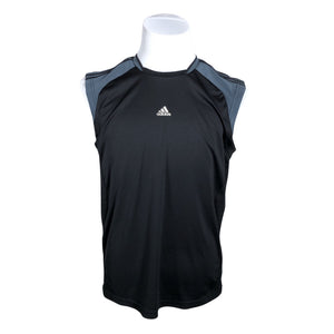 Unisex Adidas - Sleeveless sports top, size L - Black (1)