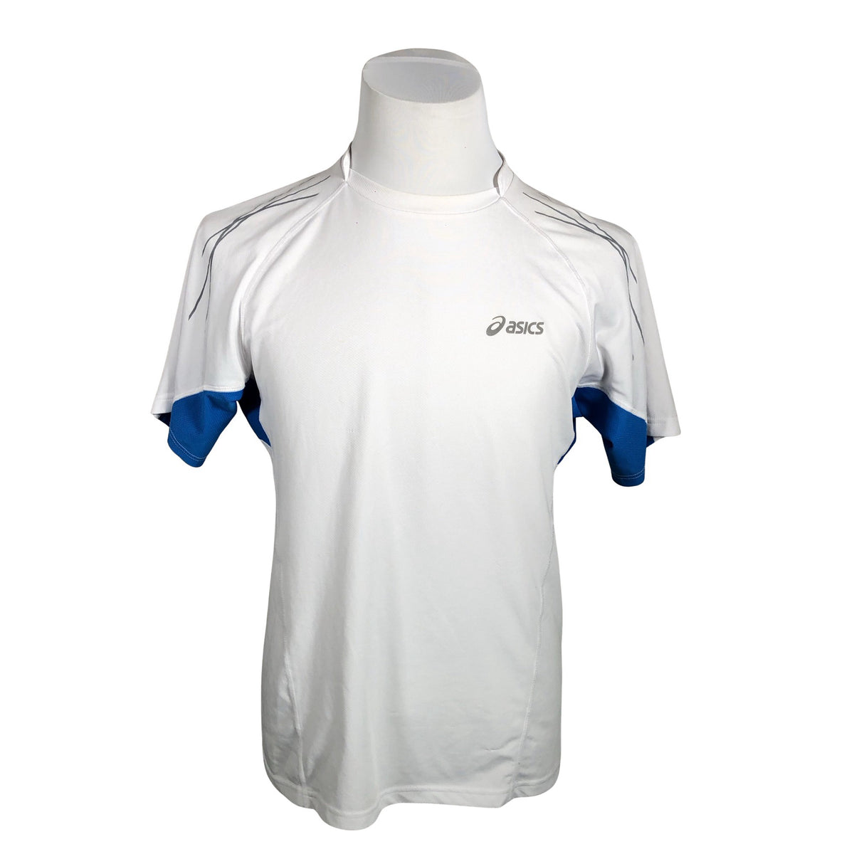Unisex Asics - Sports shirt, short sleeve, size L - White (1)
