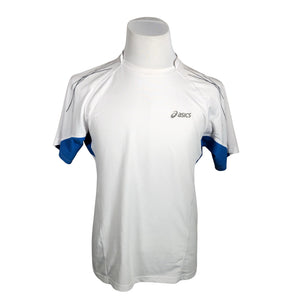Unisex Asics - Sports shirt, short sleeve, size L - White (1)